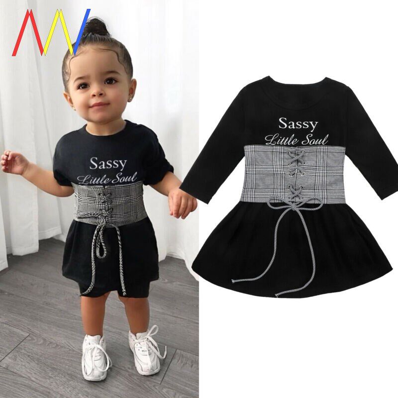 For Kids Girls Clothes Dress Baby Girl Small Sports Elegant
