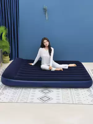 Baishile inflatable bed mat Household double portable air cushion bed Single inflatable bed thickened floor shop folding bed