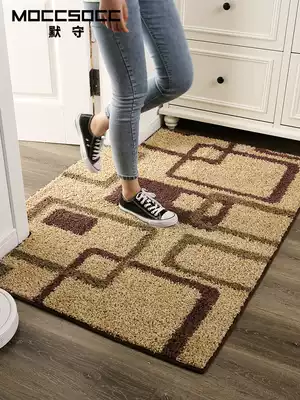 Home door Household floor mat Doormat thickened non-slip absorbent easy-to-take care of wear-resistant foot mat Living room carpet can be customized