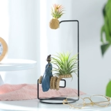 Воздушные ананасы Красные эльфы, выращивание без земли Лениво горшечное растение новинка завода Офис офис настольный столик