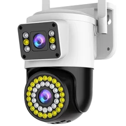 Surveillance Wireless Unplugged Camera 360 Degrees Without Blind Spots For Home Mobile Phone Remote Outdoor High-Definition Wireless Solar