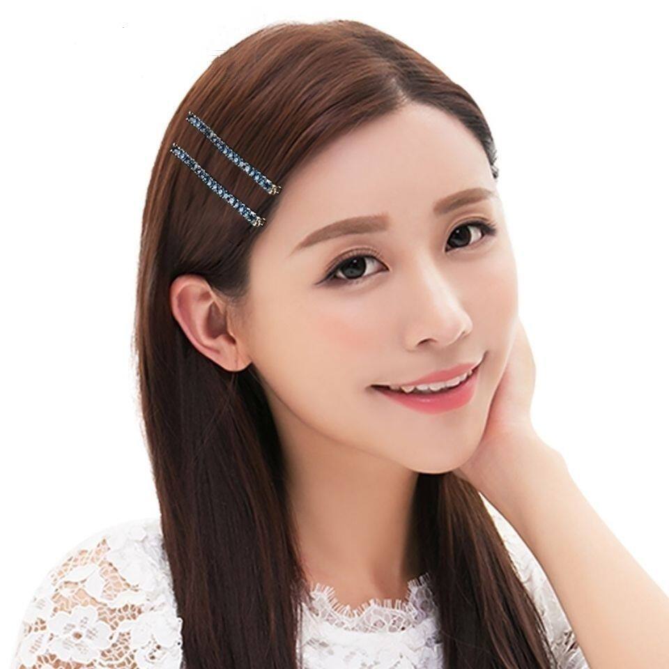  Hairpin Side Summer Net Red Female Head Accessories CLIP SMALL AND DELICATE SMALL HAIR CARD WATER DRILL SIDE CLIP KOREA