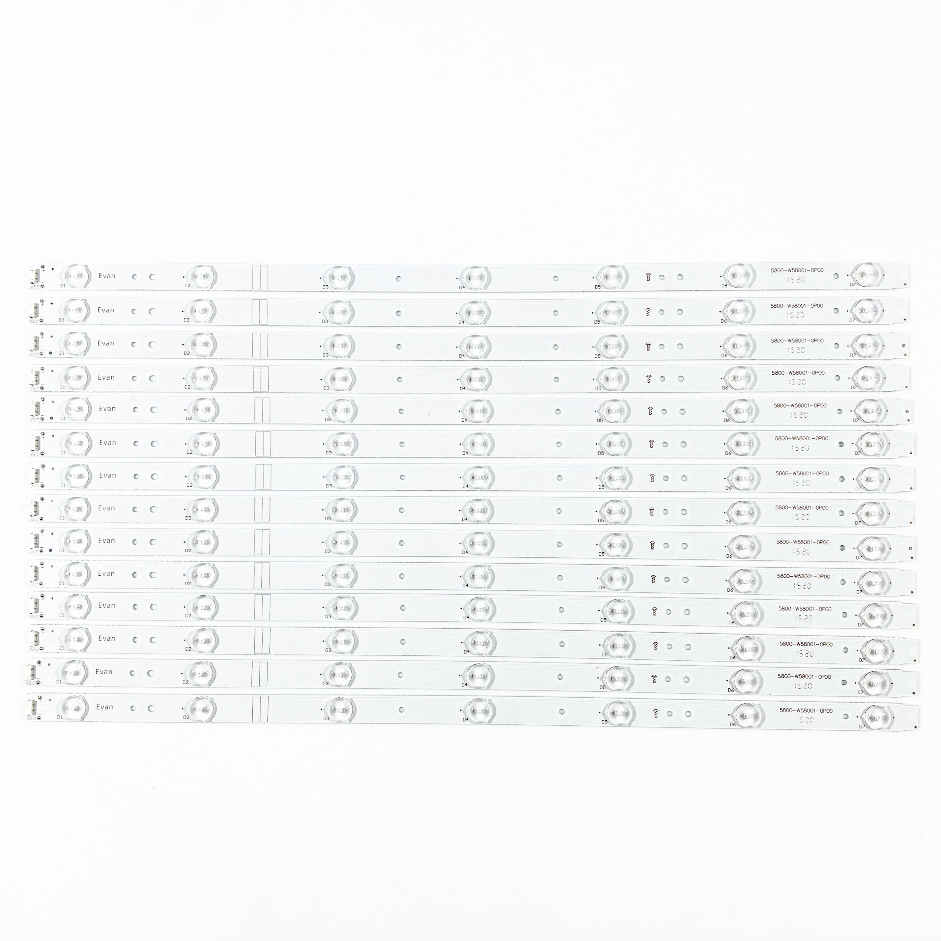 Suitable for Skyworth 58E6000 58E6100 58M6 58V6 Light Bar 5800-W58001 2-0P00 Aluminum