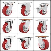 Universal wheel trolley wheels casters directional wheel trailers pulleys heavy-duty silent trolleys