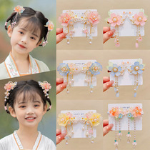 Hanfu headdress for girls tassels ancient style hair accessories ancient Chinese style hairpins for girls princess accessories hairpins for girls