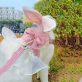 Тропильная веревка кролика, чтобы вырваться из кроличьей веревки из веревки, карликовые кролики одежда кроличьи принадлежности