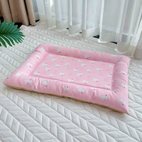 Квадратный, розовый, с медвежатами