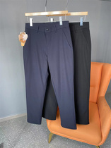 90 goose down milk silk autumn and winter mens windproof and waterproof graphene knee-length cold-resistant and warm straight down pants