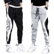 Men's sweatpants summer trendy Korean style thin casual trousers men's large size loose sports leg harem nine points