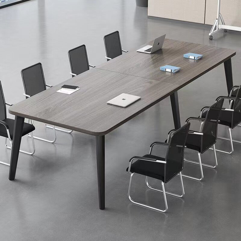 Conference Table Long Table Brief Modern Small Meeting Room Negotiation Table Desk Chair Combined Strip Table Bench-Taobao