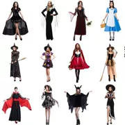 Trang phục hóa trang Halloween nữ trưởng thành phù thủy ma cà rồng cosplay Cô bé quàng khăn đỏ mũi người lớn công chúa trang phục cô dâu