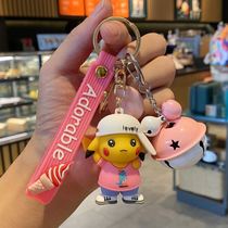 Leather Kachu Paparazzi Key Buckle Pendant Cartoon Avatar On-board Solid Hangover Creative Headphone Bag Pendant Geni Tortoise