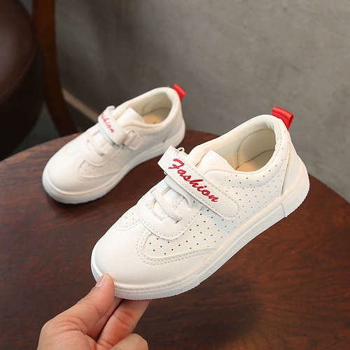 Детская белая обувь для мальчиков, туфли, спортивная обувь, кроссовки для раннего возраста, повседневная обувь, осенняя