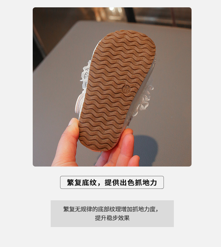 0-1一3岁女宝宝公主鞋洋气春秋款婴儿鞋子女童学步鞋软底皮鞋潮2 — 9