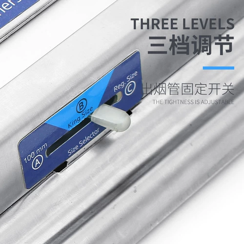 [Обновленная версия] Сигаретная машина ручной работы ручной работы набор ручной работы с небольшим ручным ручным управлением из нержавеющей стали из нержавеющей стали