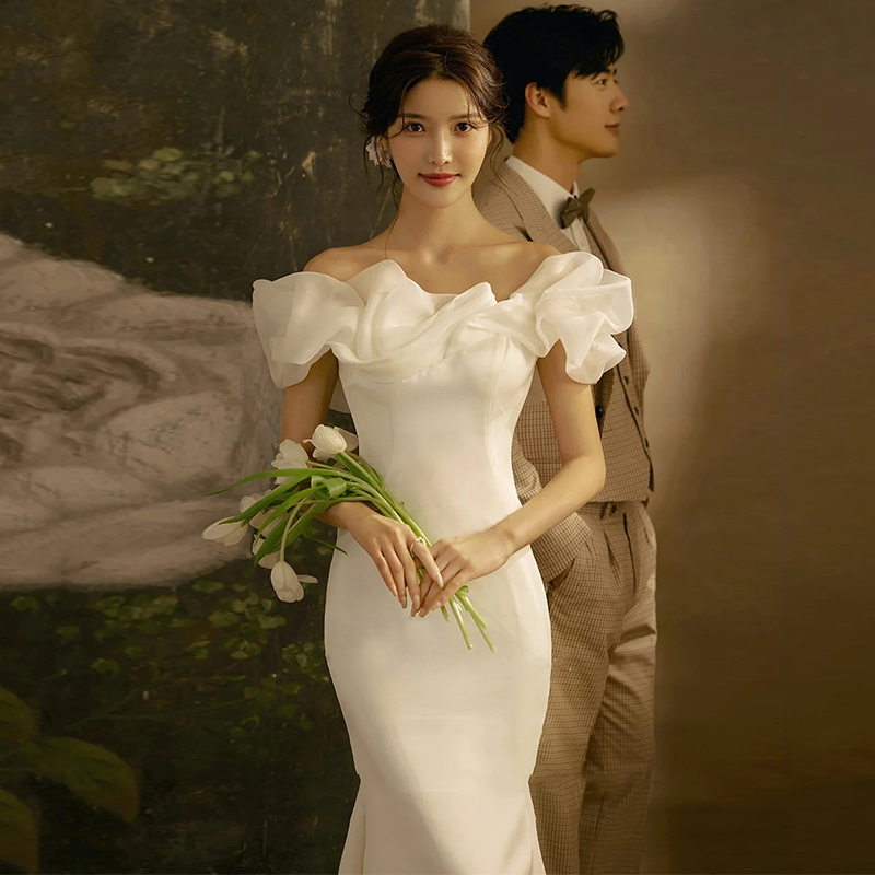 Fitted wedding dress, evening dress,  Fitted wedding dress, evening dress,