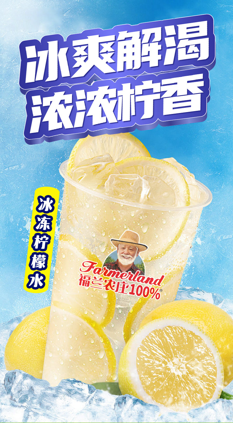 安享好物 安享E级果汁-福兰农庄冰冻柠檬水  