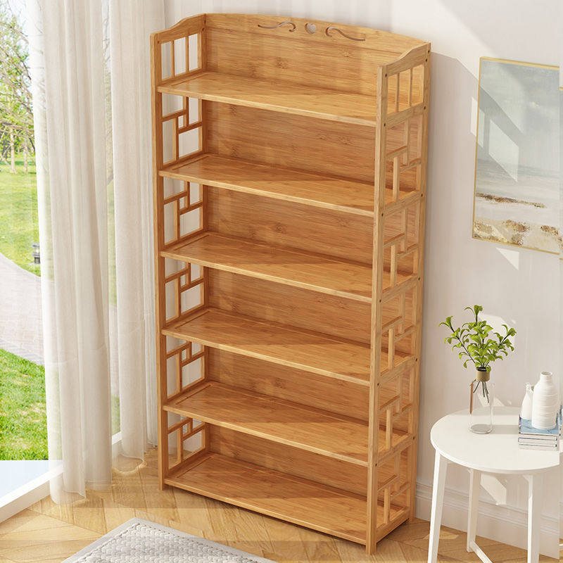 Small Bookshelves Landing Brief Modern Children's Simple Bookcase Shelve Shelve Table Containing Creative Solid Wood Students Use Bamboo