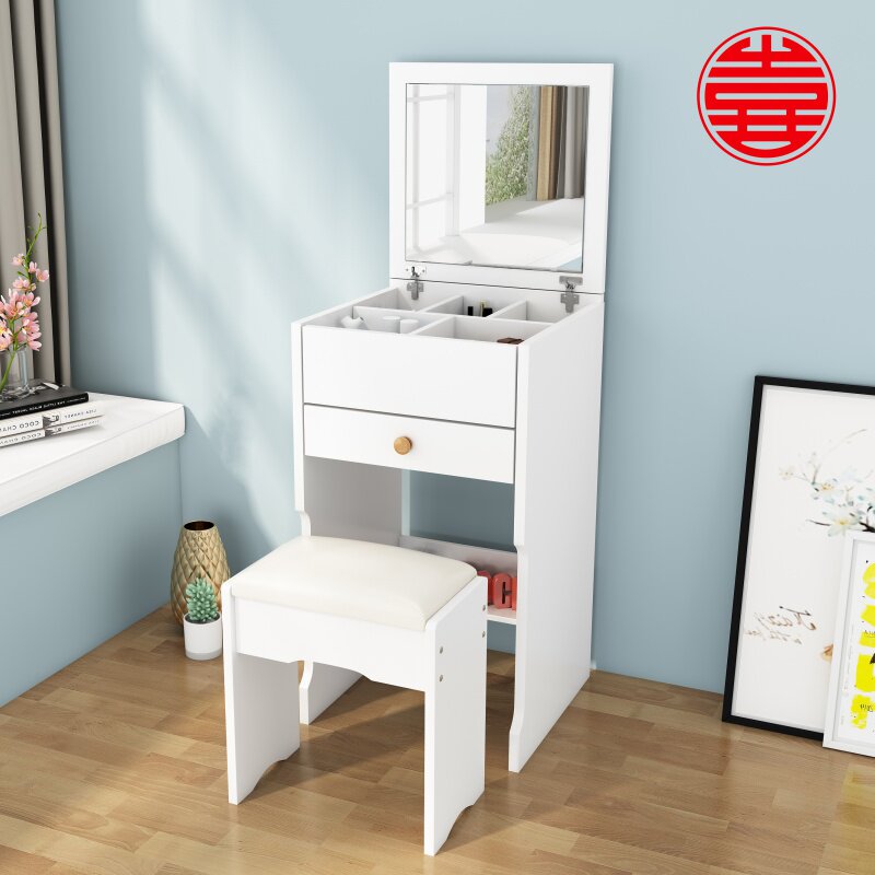 Dressing table 40cm small single girl mini rental room Economical ultra-small net red single mobile rental room