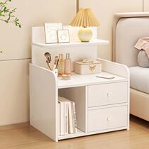 Bed-head Cabinet location room with simple shelve minimalist modern bedroom Home bedside lockers containing small cabinets