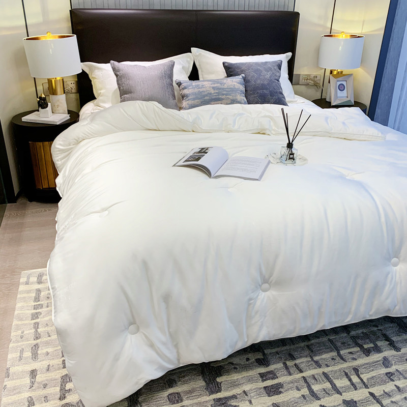 Quilt winter quilt core autumn and winter thickened warm high-end exquisite 60 large jacquard hyaluronic acid spring and autumn four seasons double quilt