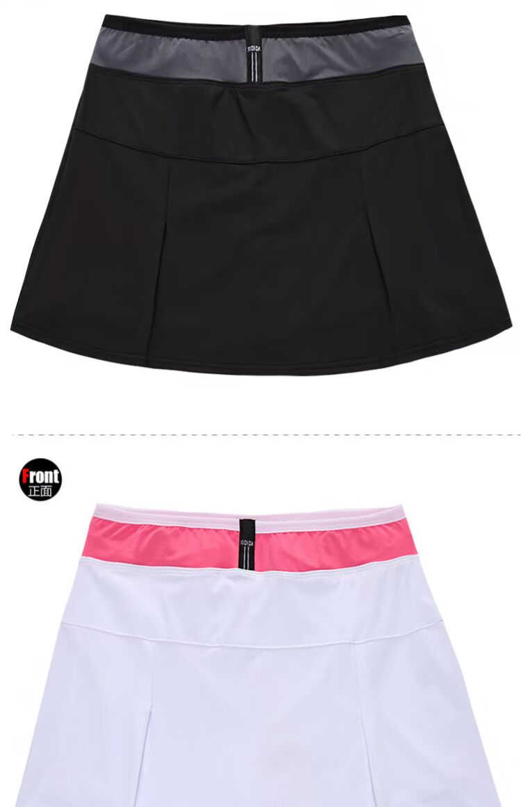 Fine Dida mùa hè váy thể thao giản dị ba điểm buộc váy cầu lông dài một nửa váy tennis cỡ lớn chạy quần áo khoác the thao nữ adidas