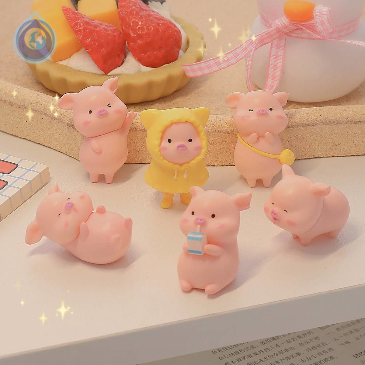 Teacher's Day Teacher's gift Practical Ins Wind pig Pig Swing Piece Teenage Girl Cute Healing department Desktop Decoration Office