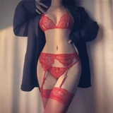 Колготки, кружевные штаны, раздельный сексуальный комплект, портупея на ногу, нижнее белье