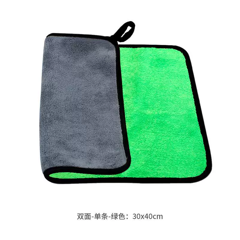 Khăn rửa xe ô tô khăn vải 60 * 160 ô tô cung cấp dụng cụ làm sạch thấm hút sợi mảnh lớn dày và dày - Sản phẩm làm sạch xe