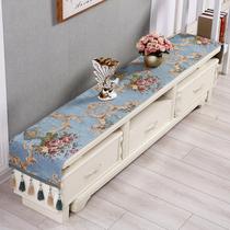 ins Euro style light extravagant tea table TV cabinet table cloth suit cover cloth dressing table dust cover living room home cloth art long