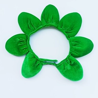 Зеленый аксессуар для волос