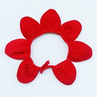 Красный аксессуар для волос