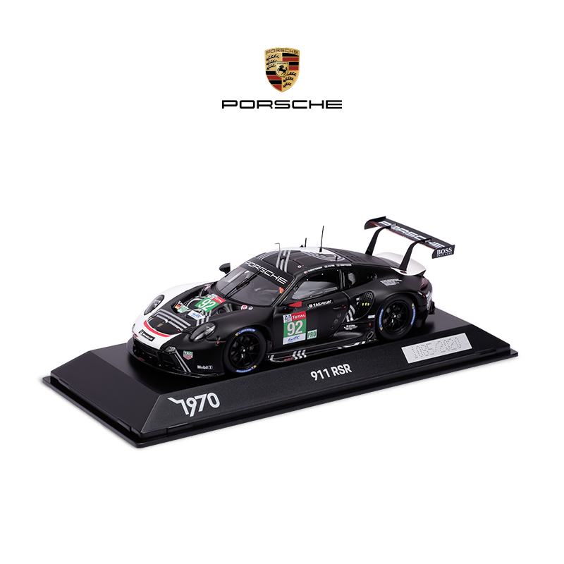 (Official) Porsche Porsche 911 RSR Le Mans 1:43 Automotive Model Gift pendulum pieces