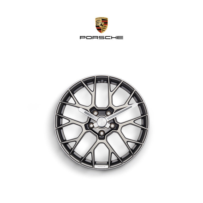 (Official)Porsche Porsche Original Series 911 wheel wall clock Original car accessories