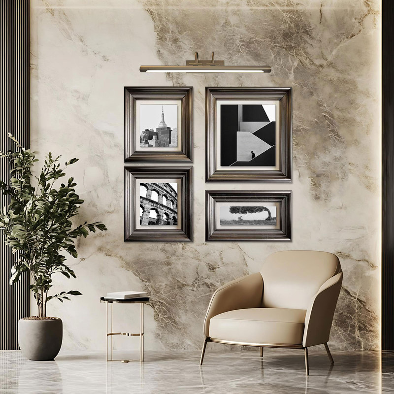 Modern Minimalist Retro Decorative Painting Black and White Architectural Scenery Hotel Corridor Model Room Wall Lighting Art Hanging Painting Modern Minimalist Retro Decorative Painting Black and White Architectural Scenery Hotel Corridor Model Room Wall Lighting Art Hanging Painting