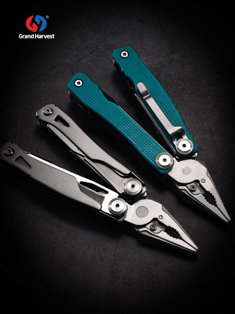 Hongfeng outdoor multi-functional pliers folding combination tool pliers multi-purpose knife emergency scissors survival tactical equipment pliers