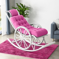 Elderly rocking chair recliner sleeping chair adult chair backrest home comfortable garden rocking chair outdoor for the elderly