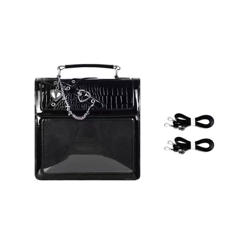 Оригинальная суб -культура готическая горячая девушка прозрачная двухмерная двух юань, обезболивающая сумка [Bannote Party]