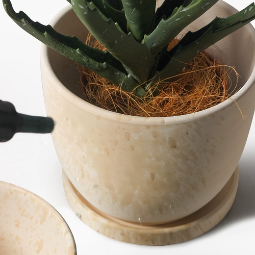 Дышащий креативный керамический цветочный горшок, орхидея, простой и элегантный дизайн