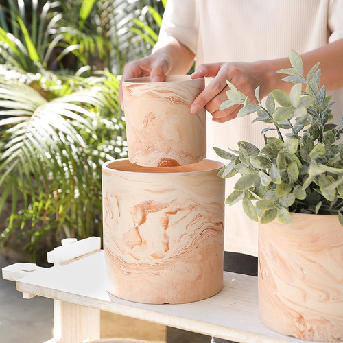 Nordic INS Style Простой гончарная керамика Maccodo Керамика горный горшок горшок горшок горшок горшок с горшка
