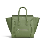 CELINE /Сирилин Классический Минилогаж Дамы Крук Зеленый личи