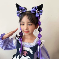 Черный кошачий ухо fip+парик [та же модель]