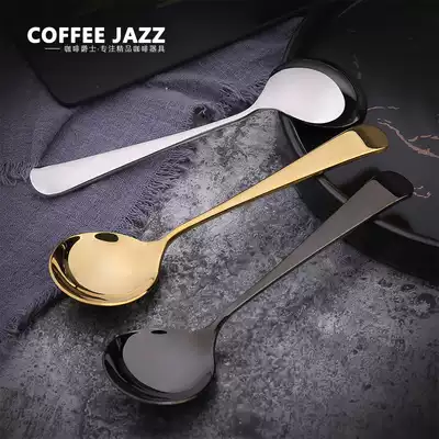 COFFEE JAZZ standard titanium plated stainless steel COFFEE cup spoon SCAA COFFEE tasting spoon COFFEE spoon
