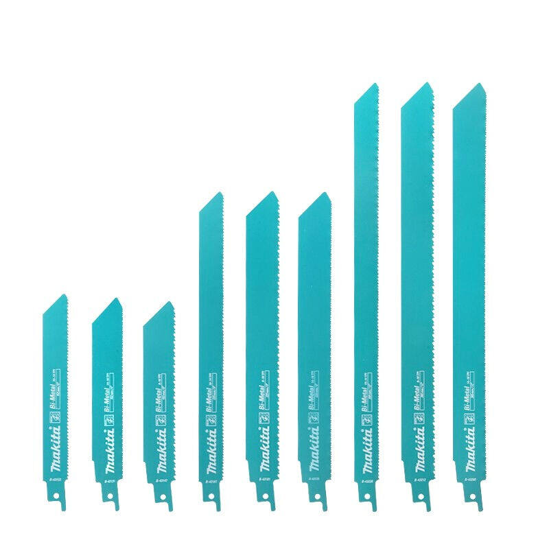 MAKITA Metal cuts thick iron plate with heavy reciprocating saw blade cutting machine cutting blade