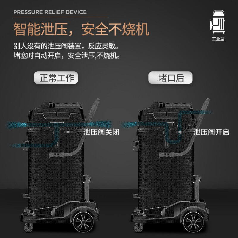 Jano 5400W dry and wet dual use high power industrial high suction large barrel vacuum cleaner commercial hotel hotel hotel hotel hotel hotel hotel