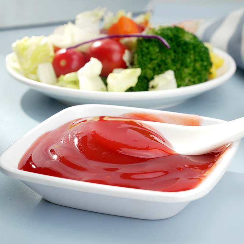 Tomato Sauce 2.5kg Large Bucket of Tomato Sauce for Takeout, Commercial Use, Home Use, Pizza, Fried Chicken, Burger Dipping Sauce, Seasoning