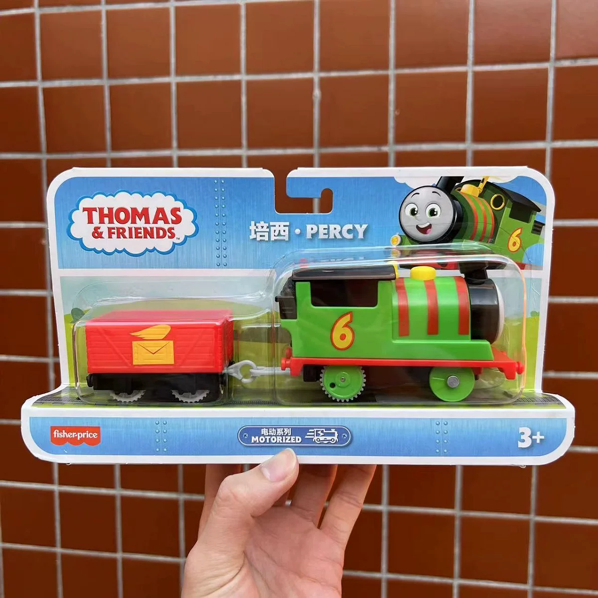 Thomas＆friends, электрическая поезда на рельсах, игрушка для мальчиков, 4 года