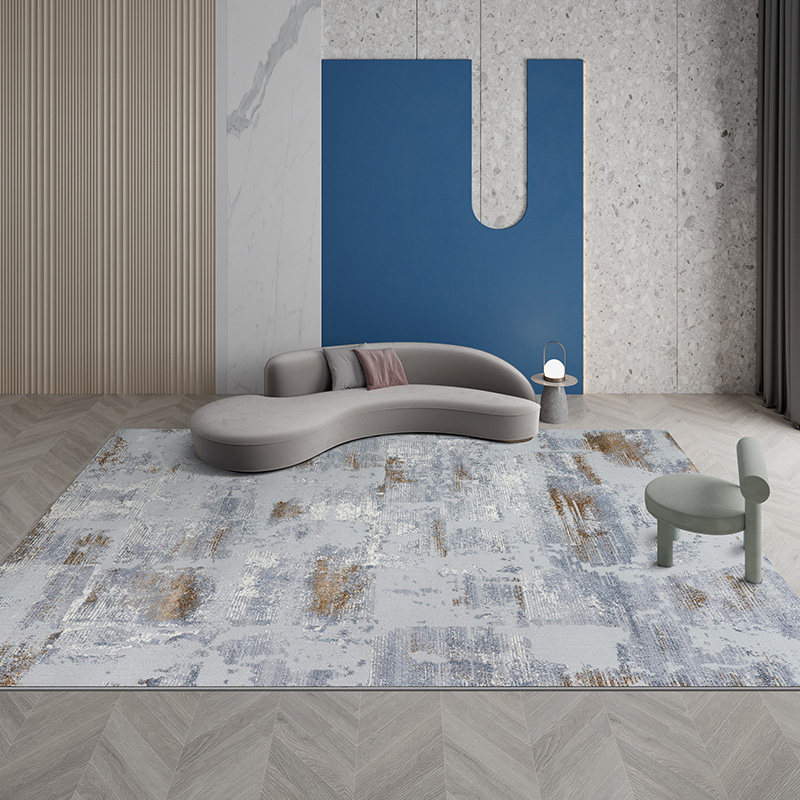 Carpet Living Room Tea Table Blanket Modern Simple Floor Mat Home Bedroom Bedfront Blanket Easy to Take care of Light Luxury Sofa Tea Table Mat