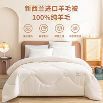 Avonting imported pure wool quilt is thickened and warm in spring and autumn winter quilt core single double quilt four seasons antibacterial quilt