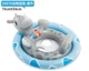 Sheyong Baby Pool Ring cho trẻ em Phim hoạt hình bơm hơi Vòng gắn nổi Thiết bị bơi cho bé Dày dặn Vòng bơi phao cứu sinh - Cao su nổi